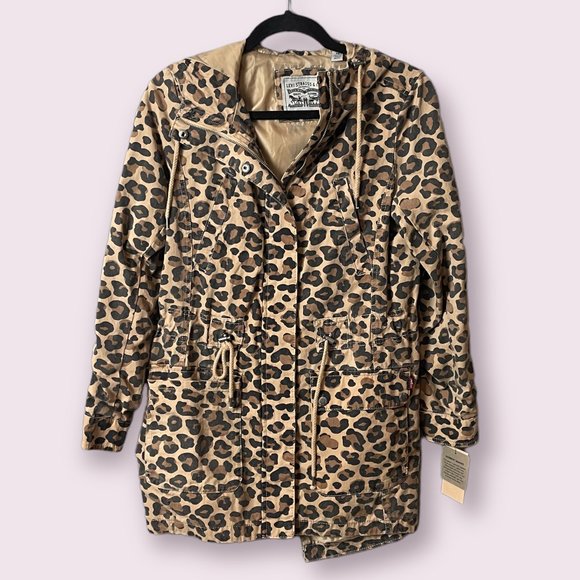 NWT Levi's Women's Lightweight Parachute Cotton Military Jacket - XS - Picture 1 of 6